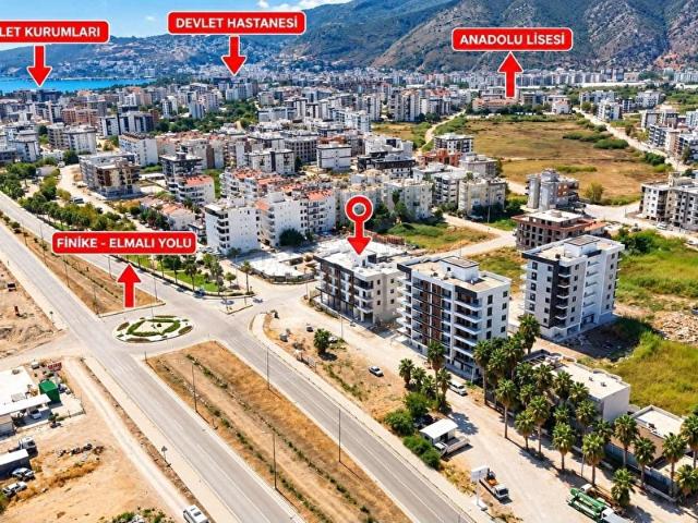 Kum, Finike içerisinde satılık mülk