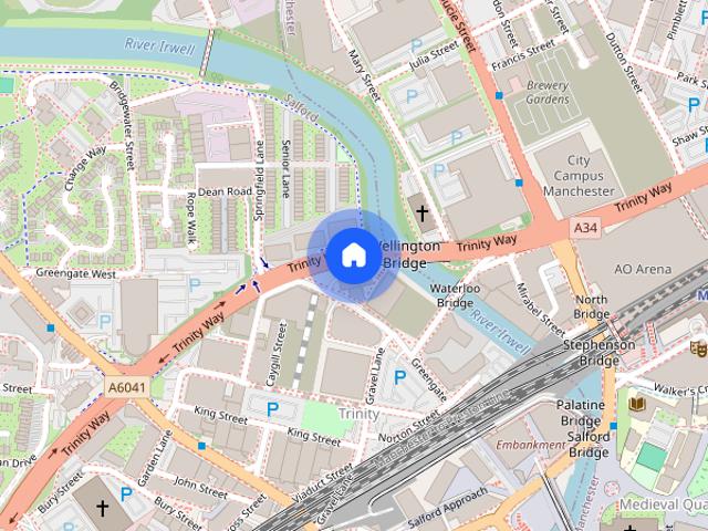 Apartment for rent in Blackfriars, Salford