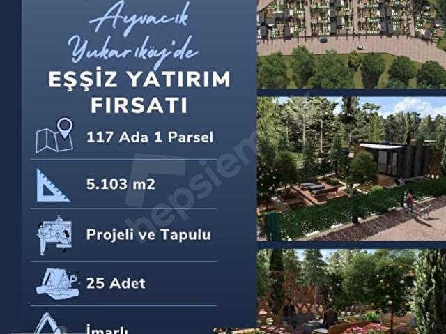 Yukarıköy, Ayvacık içerisinde satılık Arsa