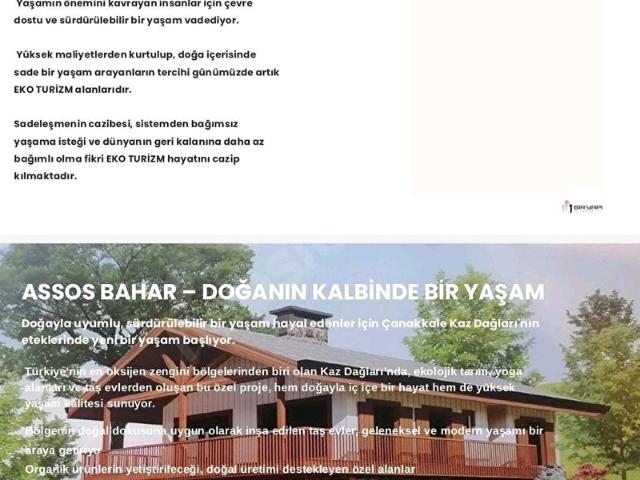 Uzunalan, Ayvacık içerisinde satılık Arsa