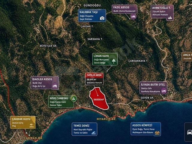 Ayvacik, Çanakkale içerisinde satılık Arsa