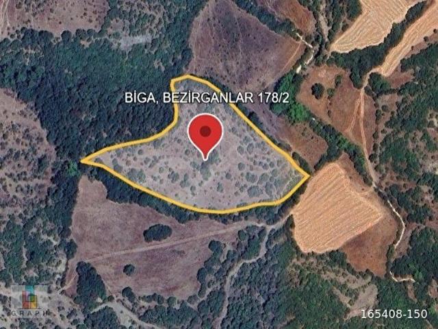 Bezirganlar, Biga içerisinde satılık Arsa