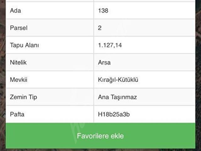 Güvemalanı, Biga içerisinde satılık Arsa