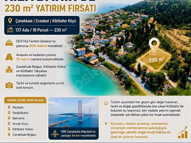 Kilitbahir, Eceabat içerisinde satılık mülk