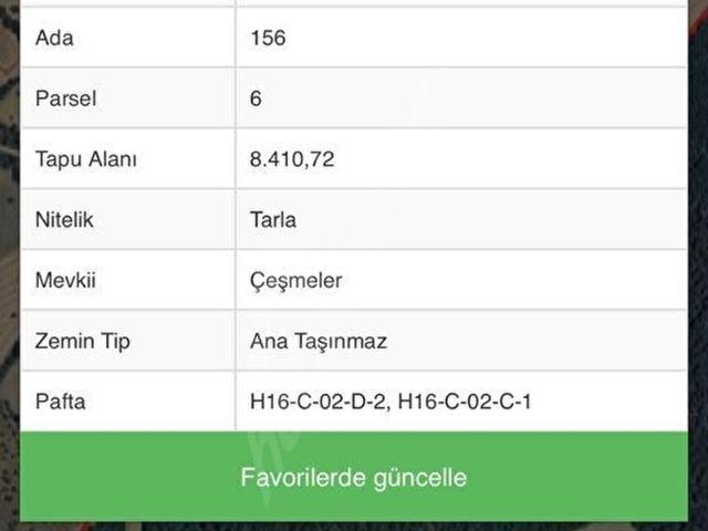 Eceabat içerisinde satılık Arsa