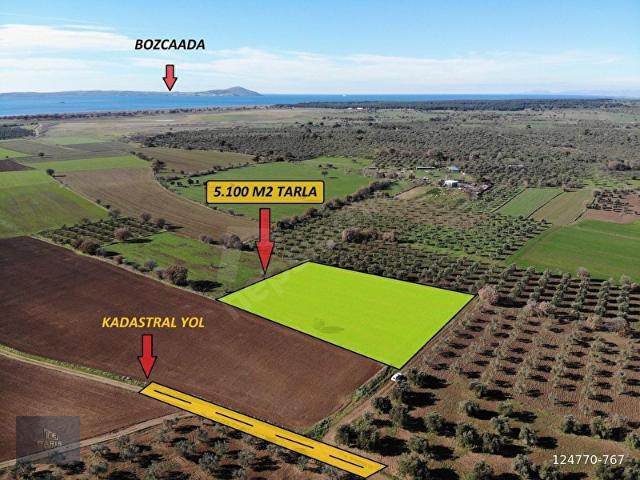 Çamoba, Ezine içerisinde satılık Arsa