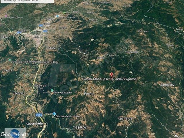 Işıkeli, Biga içerisinde satılık Arsa