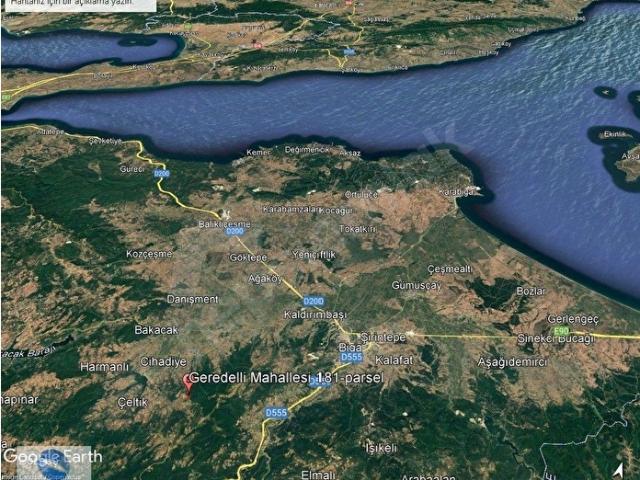 Geredelli, Biga içerisinde satılık Arsa