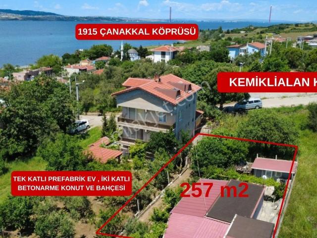 Kemiklialan, Lapseki içerisinde satılık Villa