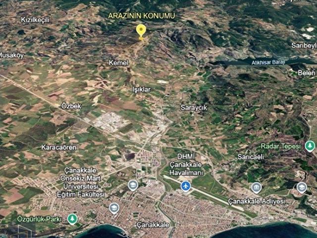 Maraşal Fevzi Çakmak, Çanakkale Merkez içerisinde satılık Arsa