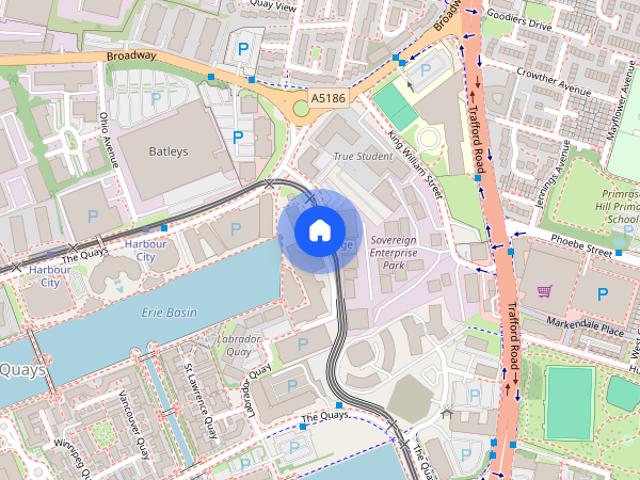 Apartment for rent in Salford Quays, Salford