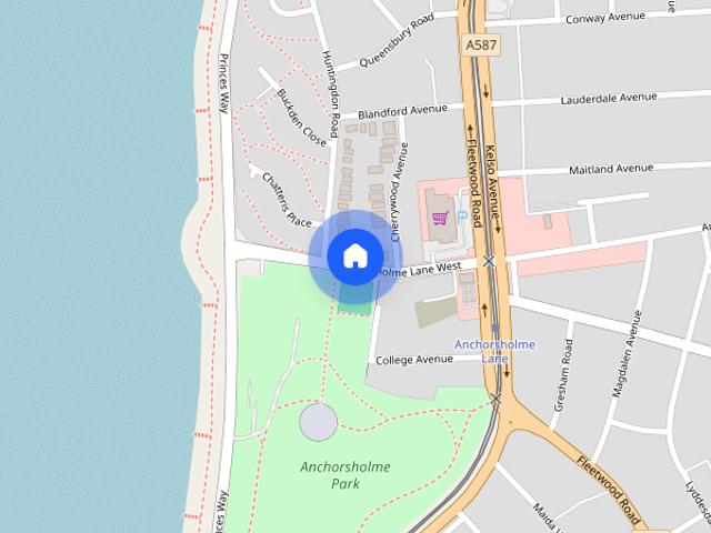 Apartment for rent in Little Bispham, Blackpool