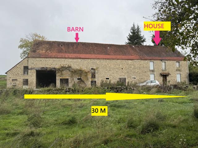 Maison vente à Aubusson, Saint-chabrais