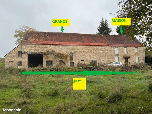 Maison vente à Aubusson, Saint-chabrais