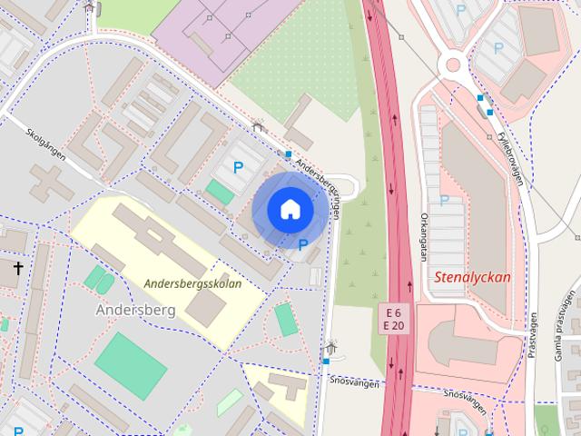 Lägenhet hyra i Andersberg, Halmstad