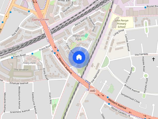 Apartment for rent in London Borough of Ealing, Park Royal