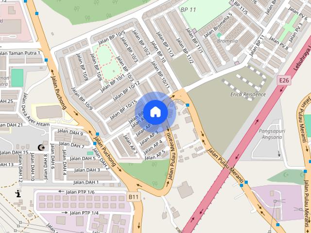 Apartment for rent in Tanjong Sepat, Selangor