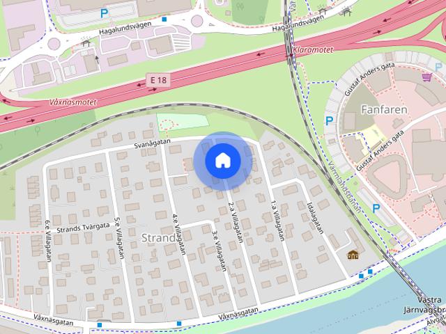 Lägenhet hyra i Kasernhöjden, Karlstad