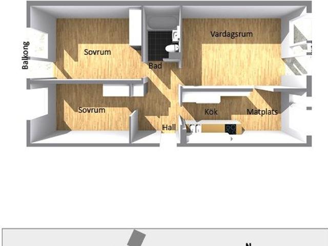 Lägenhet hyra i Nora, Örebro