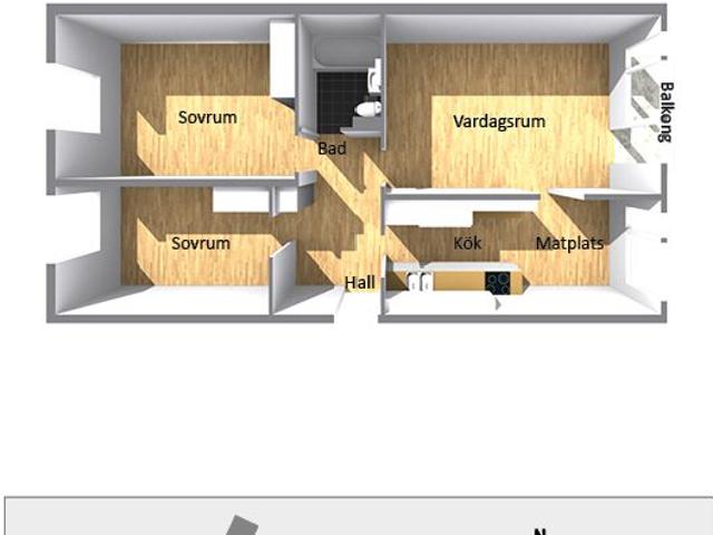 Lägenhet hyra i Nora, Örebro