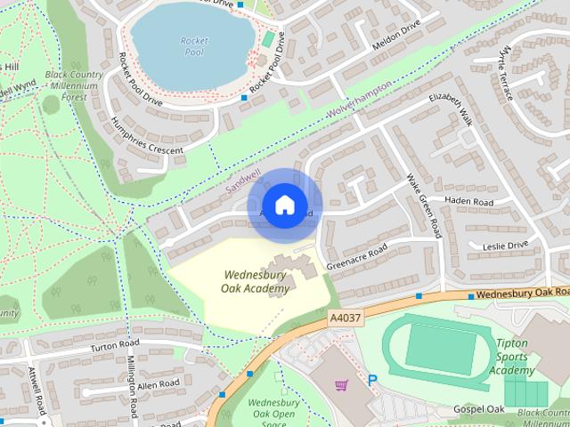 House for rent in Tipton, West Midlands
