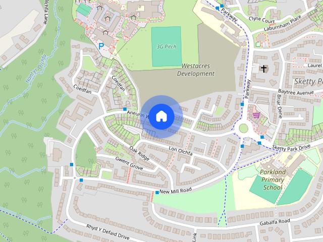 House for rent in Nangreaves, Wales