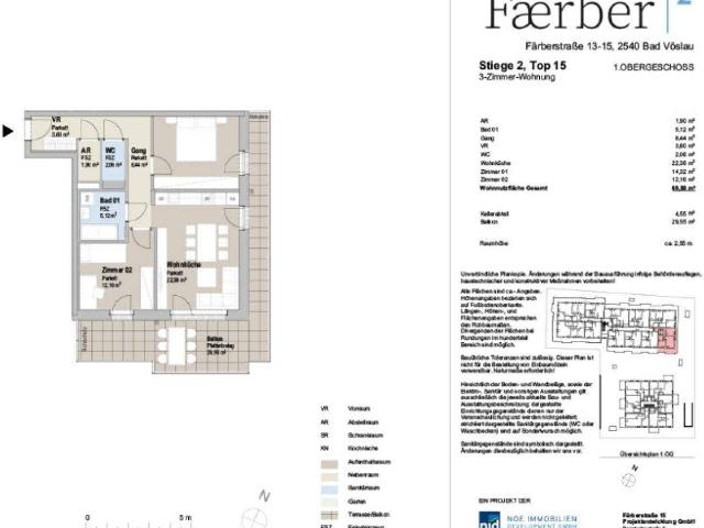 Apartment kaufen in Gainfarn, Bad Vöslau