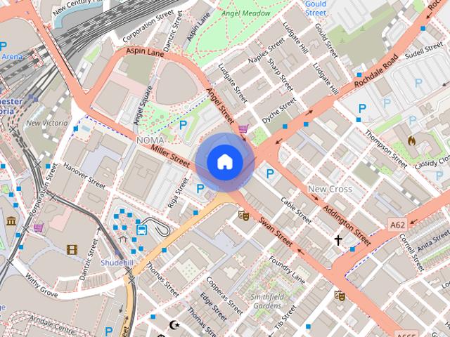 Apartment for rent in NOMA, Manchester