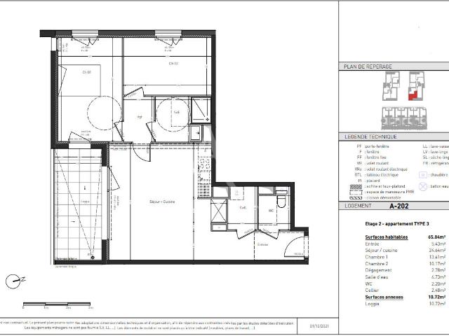 Appartement vente à Angers