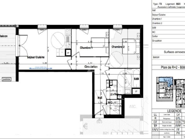 Appartement vente à Angers