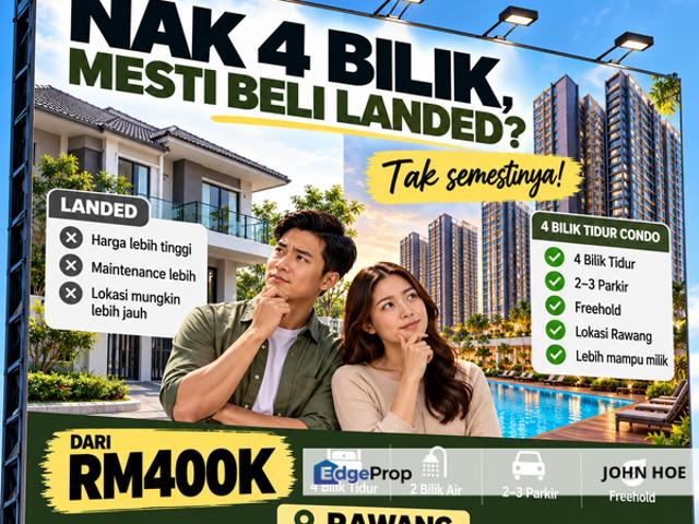 Condominium for sale in Taman Anggun 2, Majlis Perbandaran Selayang