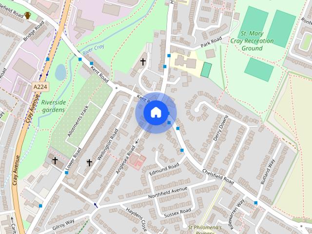 Apartment for rent in Poverest, Greater London