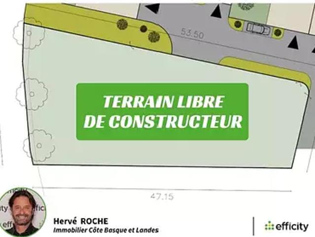 Terrain vente à Bayonne, Anglet