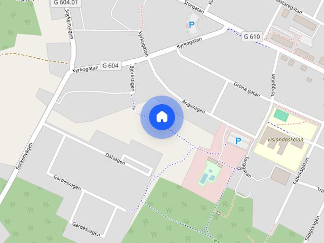 Hus hyra i Vislanda, Kronoberg