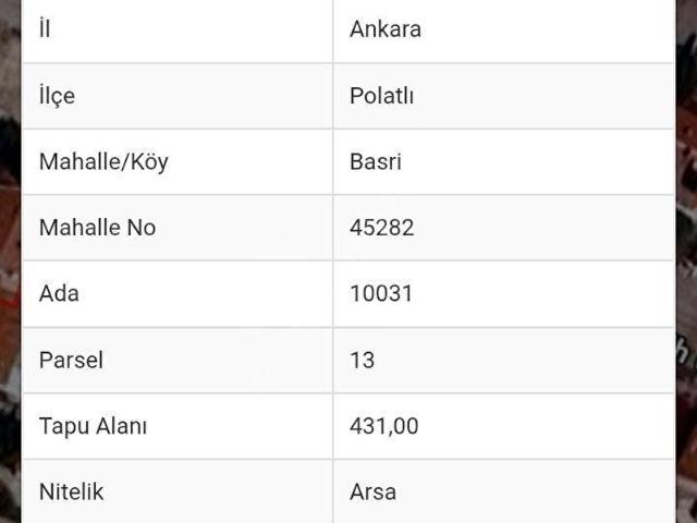 Polatli, Ankara içerisinde satılık Arsa