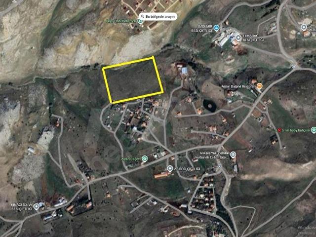 Yakupabdal Mahallesi, Çankaya içerisinde satılık Arsa