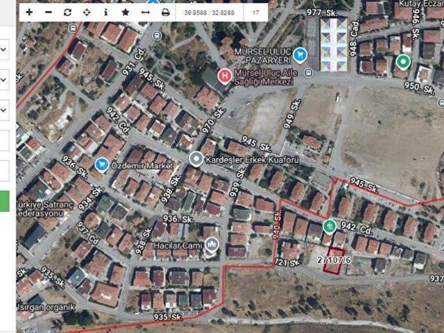 Çankaya, Ankara içerisinde satılık Arsa