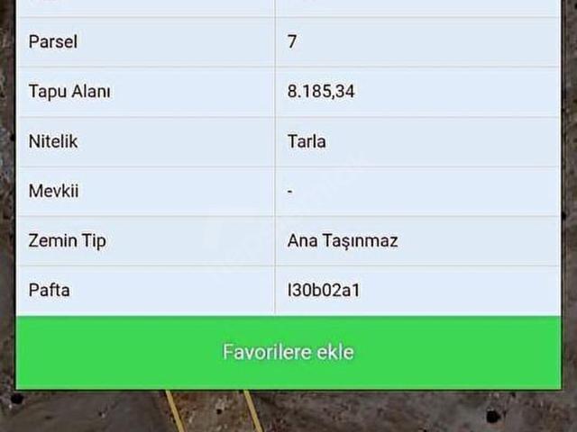Elmadağ, Ankara içerisinde satılık Arsa