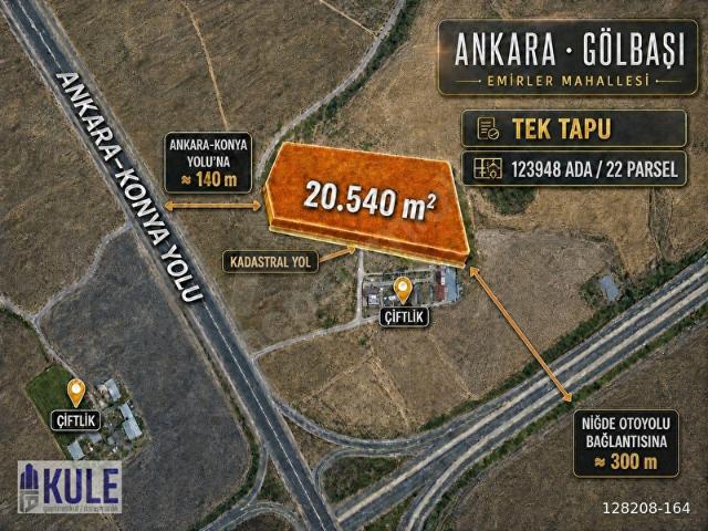 Gölbaşi, Ankara içerisinde satılık Arsa