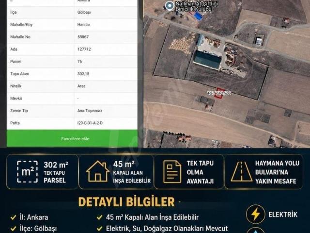 Gölbaşi, Ankara içerisinde satılık Arsa