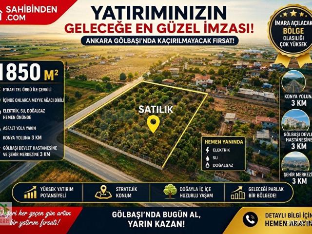 Gölbaşi, Ankara içerisinde satılık Arsa