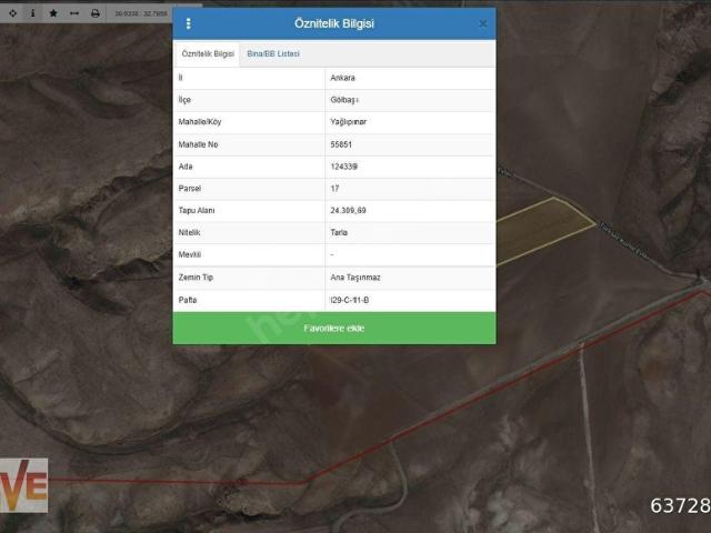 Gölbaşi, Ankara içerisinde satılık Arsa