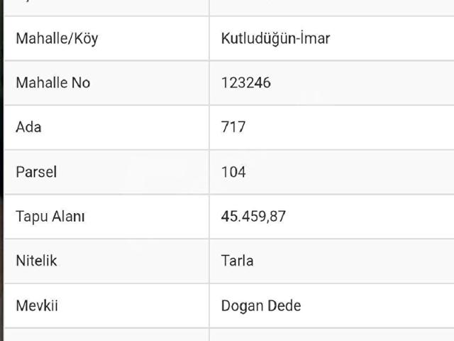 Mamak, Ankara içerisinde satılık Arsa