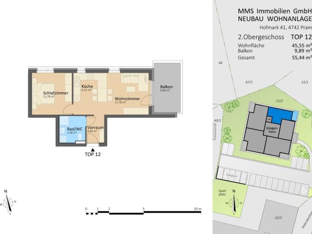 Etagenwohnung kaufen in Pram