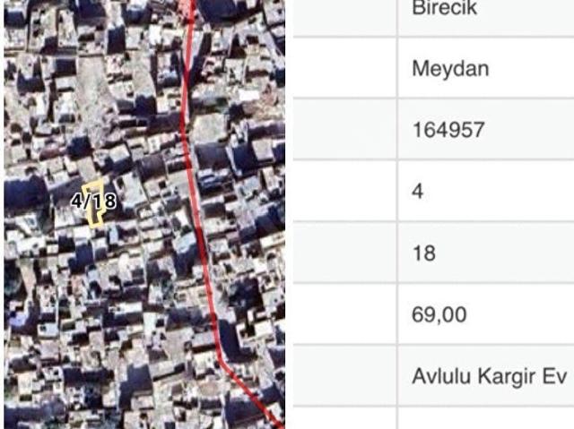 Birecik, Şanliurfa içerisinde satılık Arsa