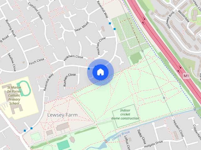 House for rent in Lewsey Farm