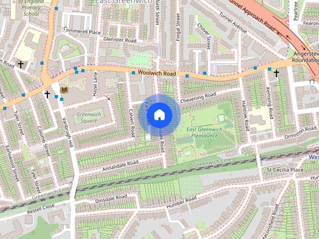 House for rent in East Greenwich, Greater London