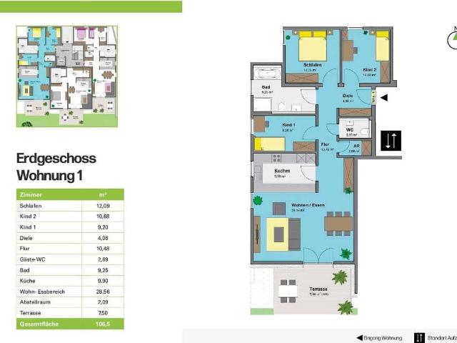 Wohnung kaufen in Zimmern, Saale-Holzland-Kreis