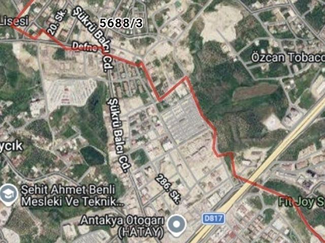 Hatay, Antakya içerisinde satılık Arsa