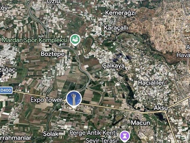 Aksu, Antalya içerisinde satılık Arsa